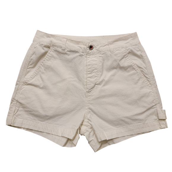 Converse White Sz 28 Chino Short Pocket Belt Loop Zipper Fly Casual Skater EUC - Picture 1 of 8